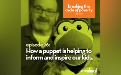 How a puppet – yes, we said, puppet – is helping to inform and inspire kids at Shepherd