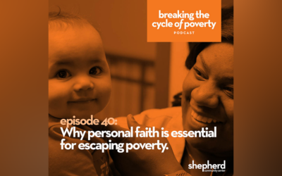 Why personal faith is essential for escaping poverty