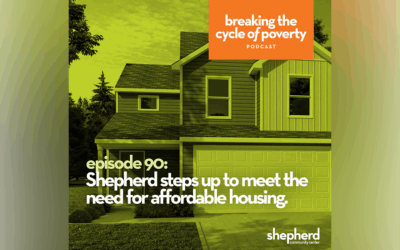 Shepherd steps up to meet the need for affordable housing