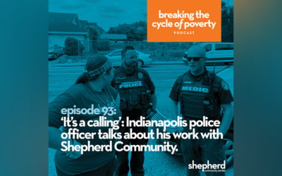  ‘It’s a calling’: Indianapolis police officer talks about his work with Shepherd Community